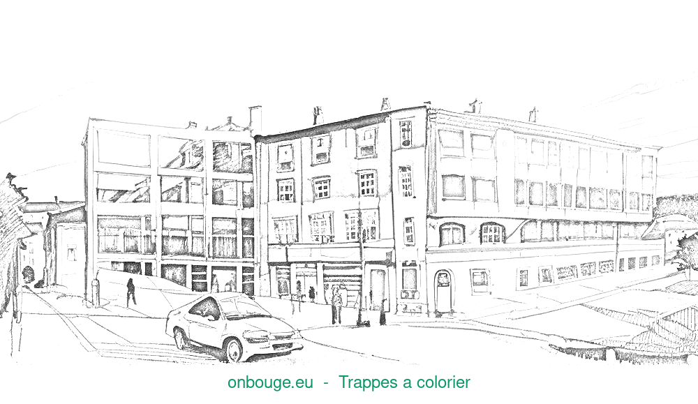Coloriage de Trappes