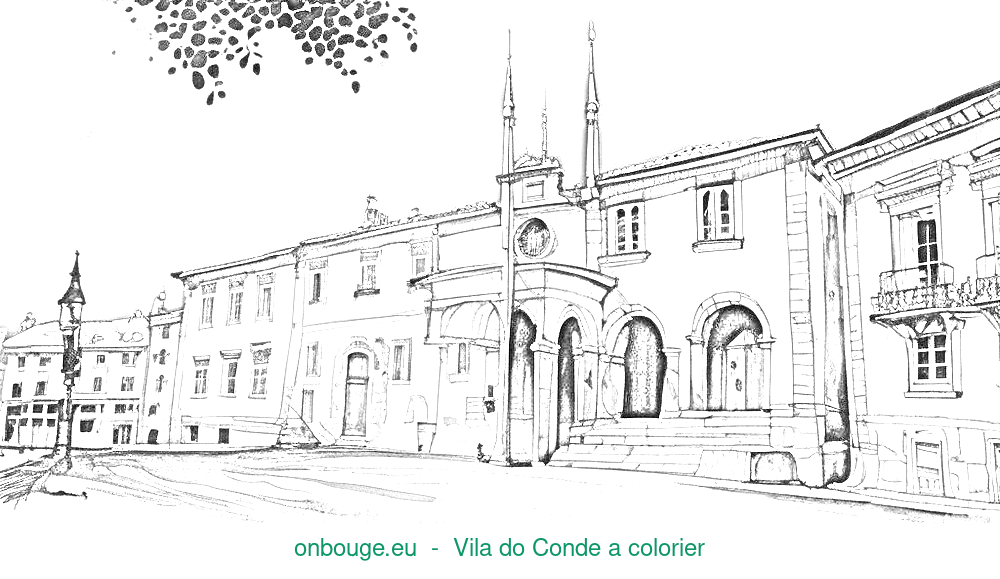 Desenho de Vila do Conde