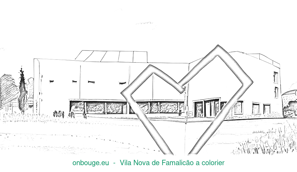 Desenho de Vila Nova de Famalicão