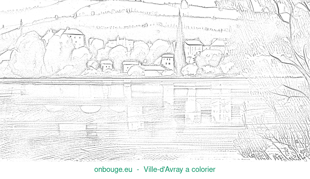 Coloriage de Ville-d'Avray