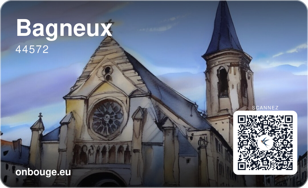 Bagneux — carte OnBouge avec QR code