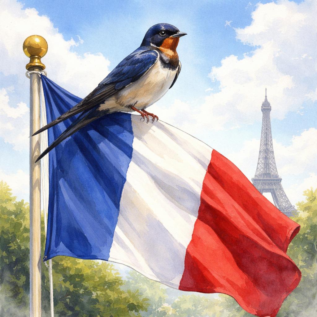 Aquarelle de la France