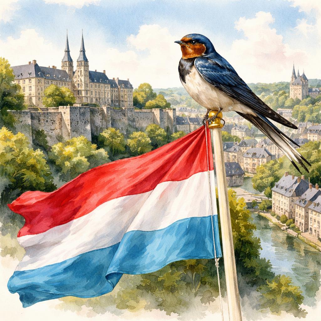 Aquarelle du Luxembourg