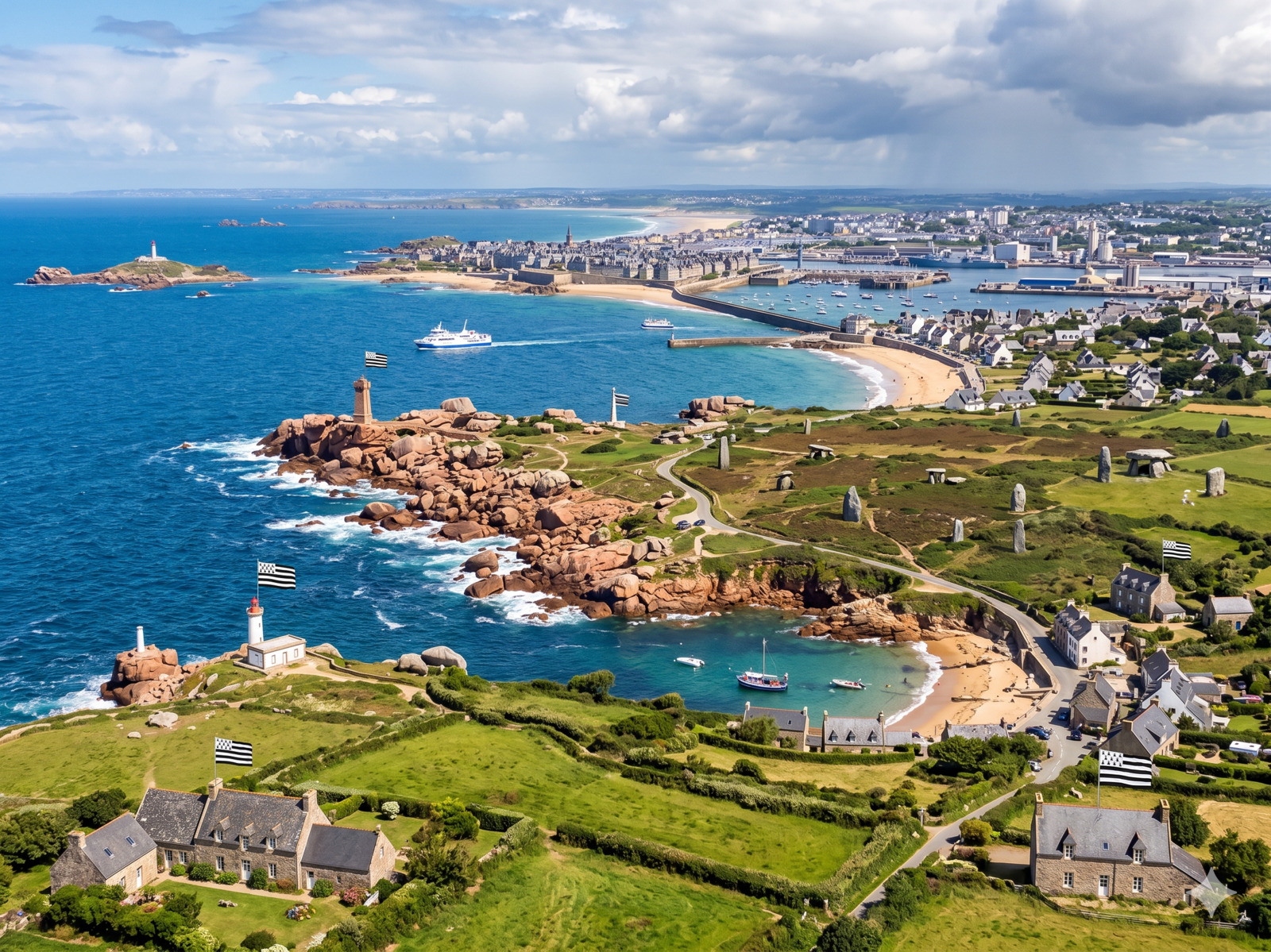 Aquarelle Bretagne