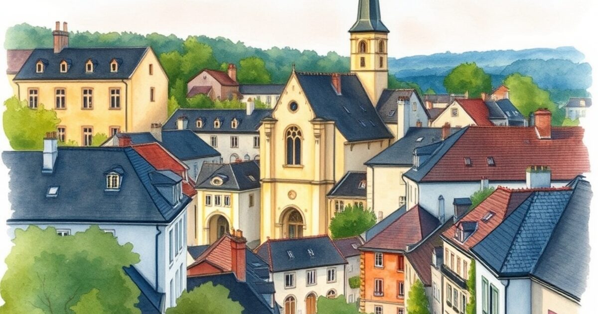 🎨 Montesson imaginée par un enfant