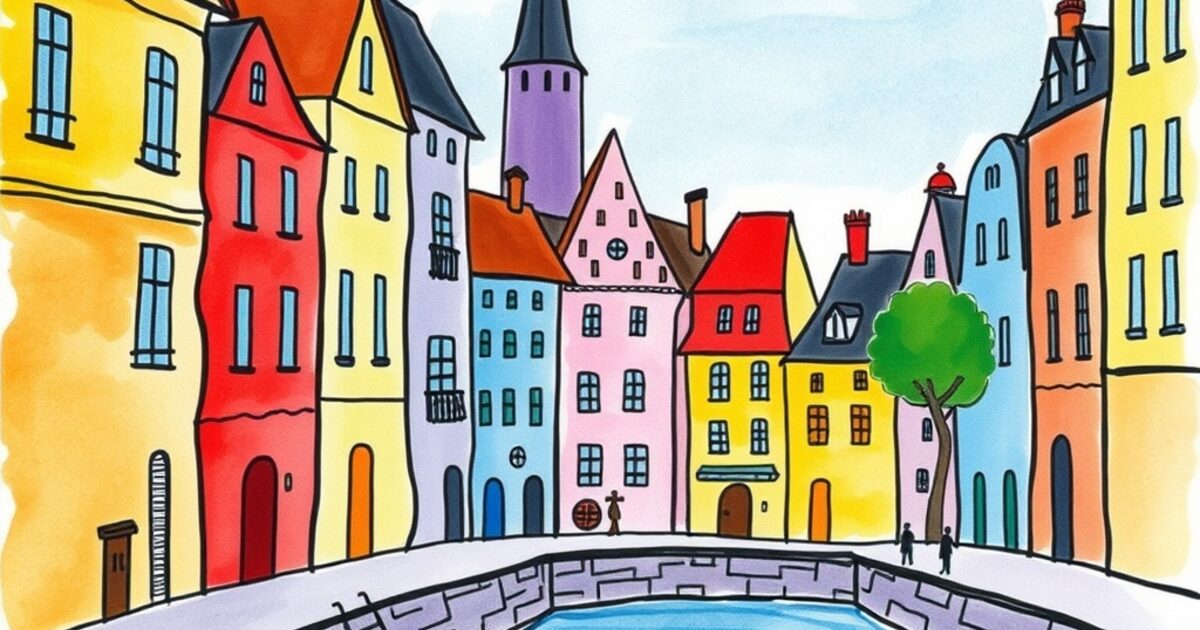 🎨 Rennes imaginée par un enfant