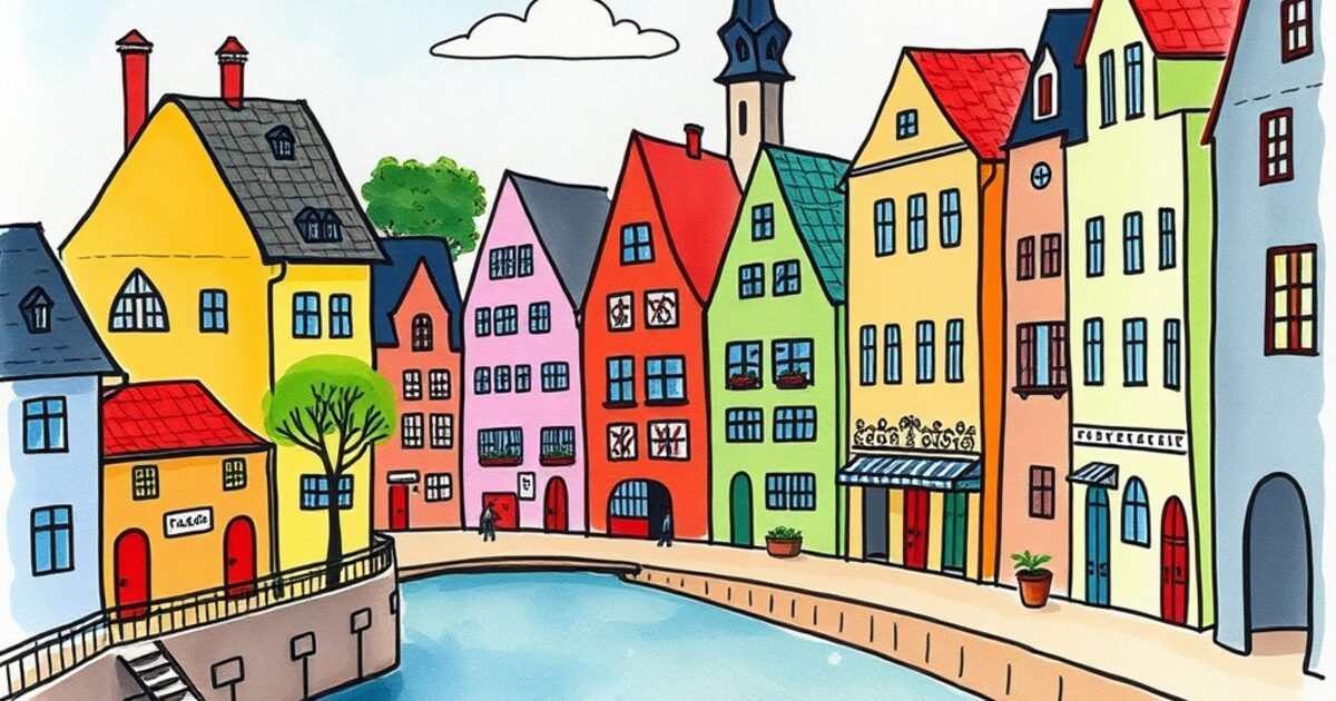 🎨 Strasbourg imaginée par un enfant