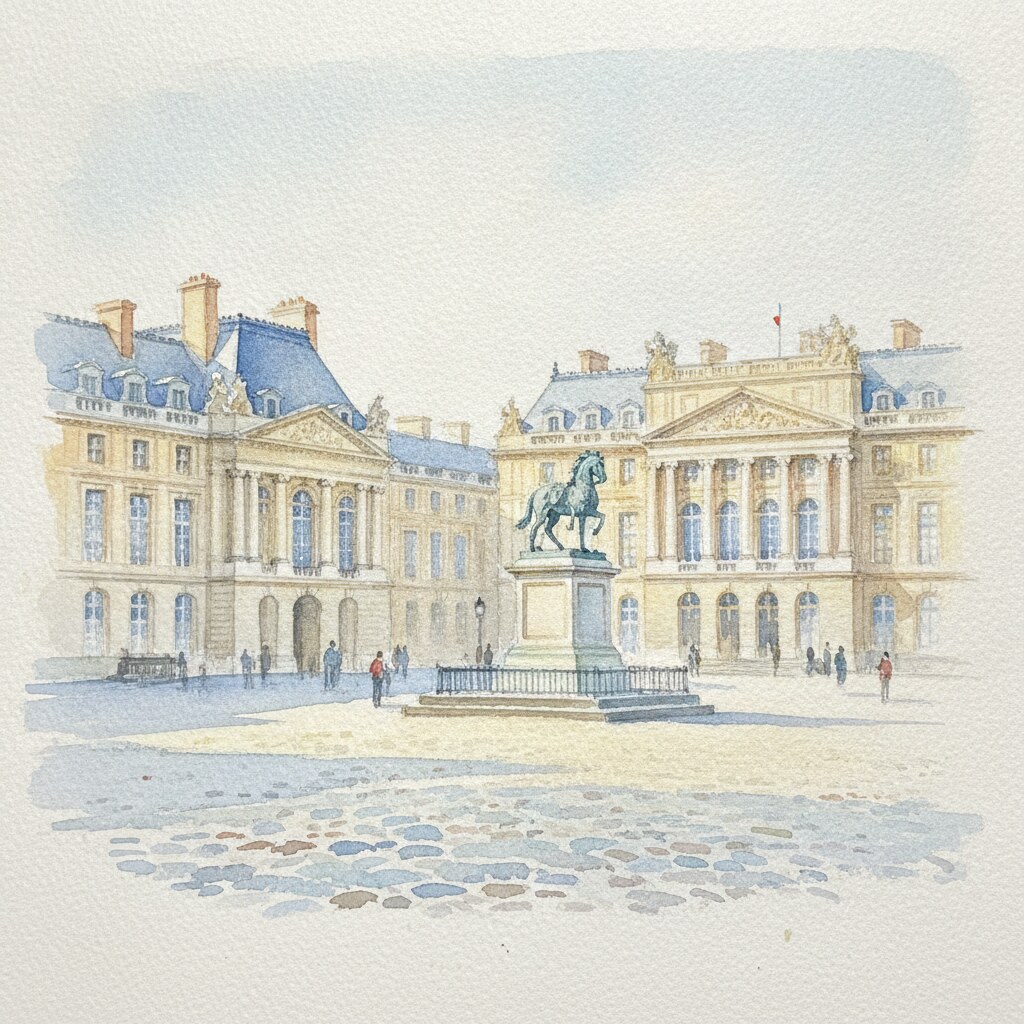 🎨 Versailles imaginée par un enfant