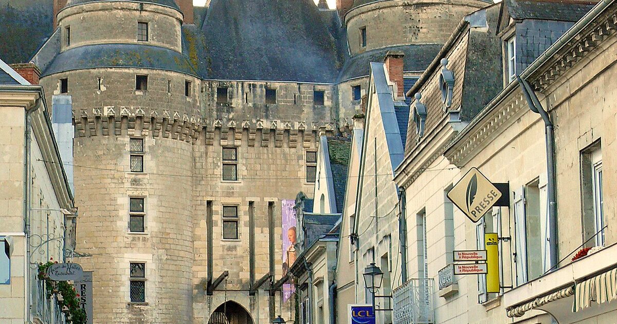 Langeais — photo réelle