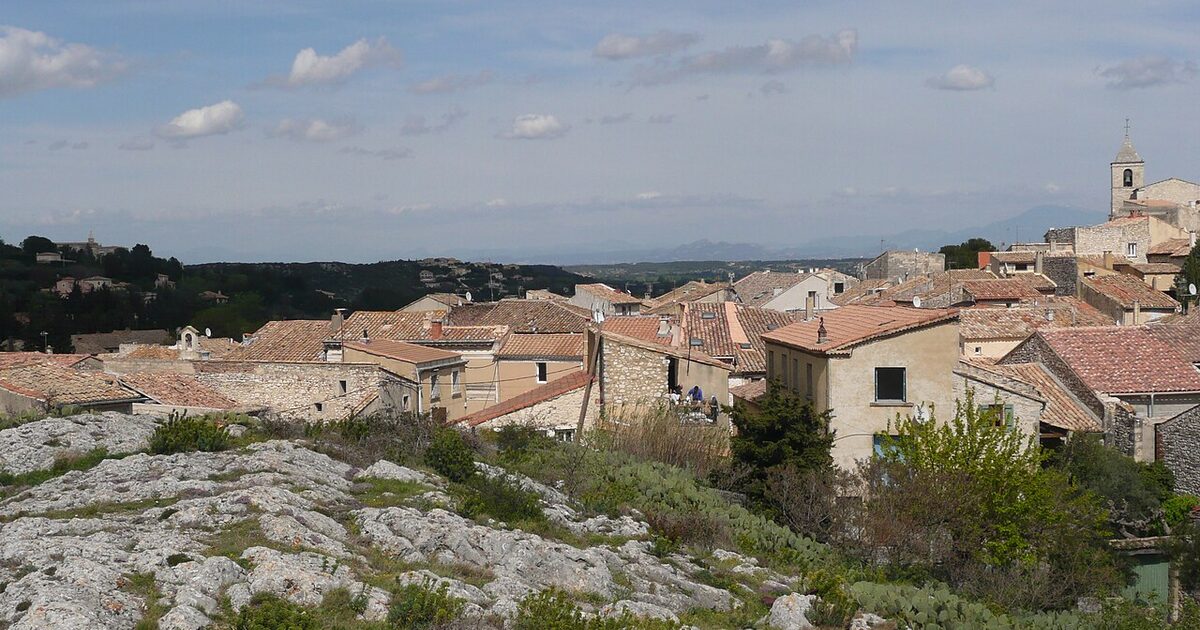 Rochefort-du-Gard — photo réelle