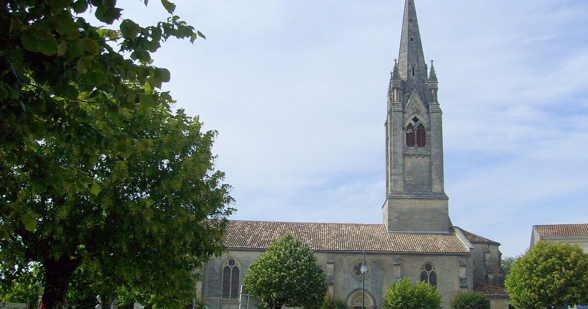 Saint-Ciers-sur-Gironde — photo réelle (Wikimedia Commons, Cobber17)