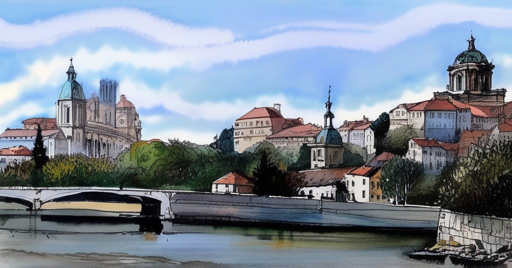 Aquarelle d’Alfortville