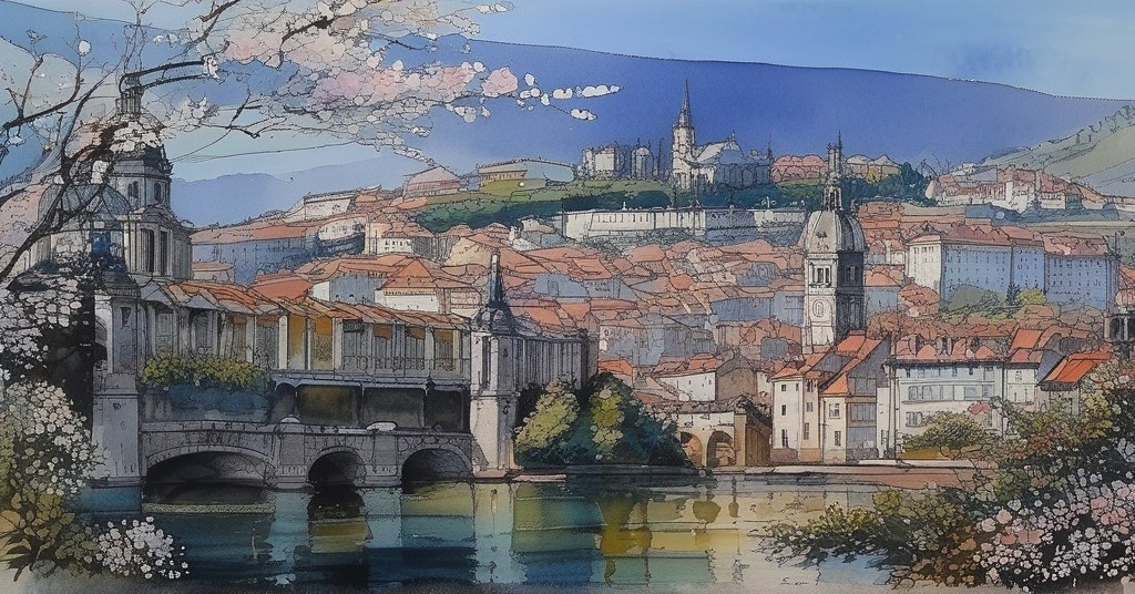 Aquarelle d’Alger