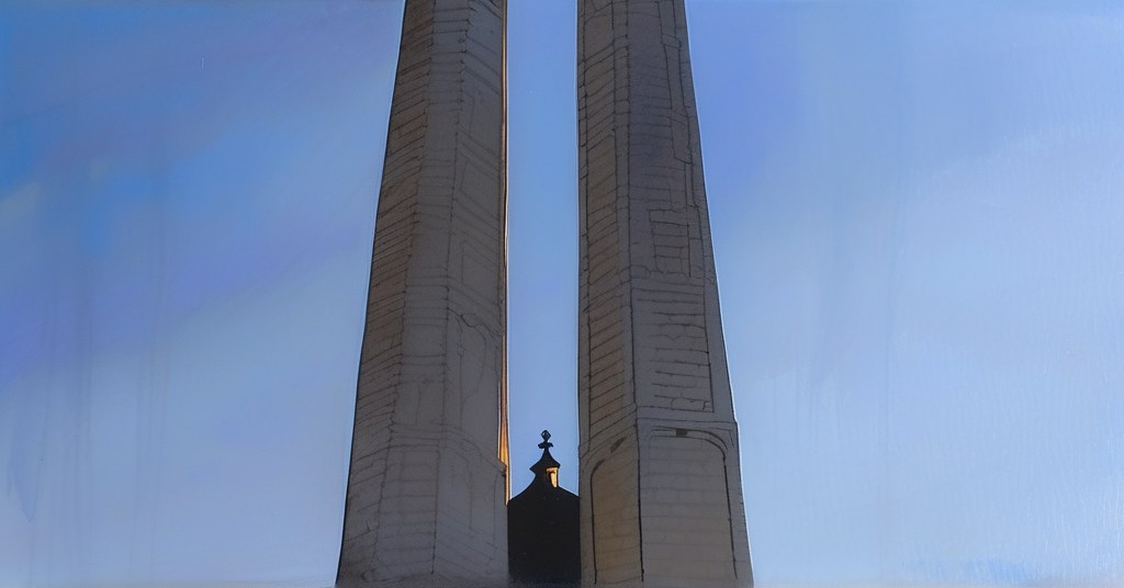 Aguarela de Almada