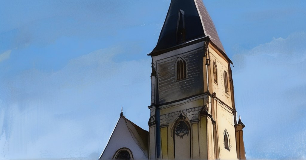 Anet — aquarelle — France
