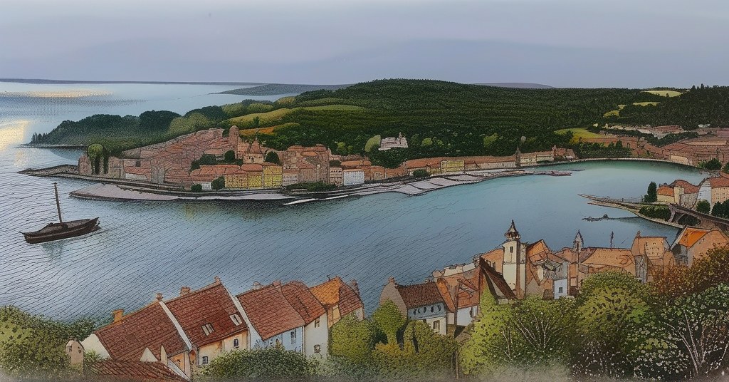 Anse-Bertrand — aquarelle — France