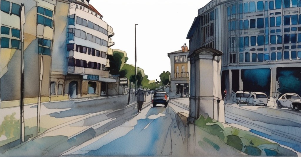Aquarelle d’Antony