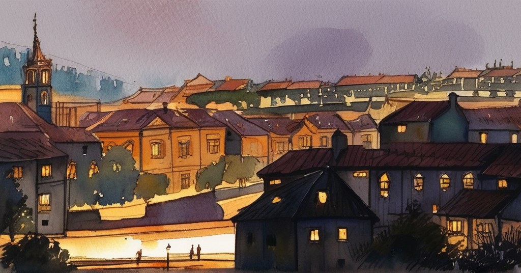 Aquarelle de Arcueil