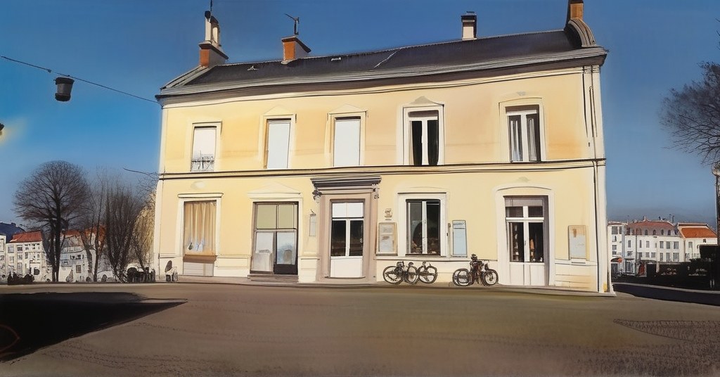 Arnage — aquarelle — France