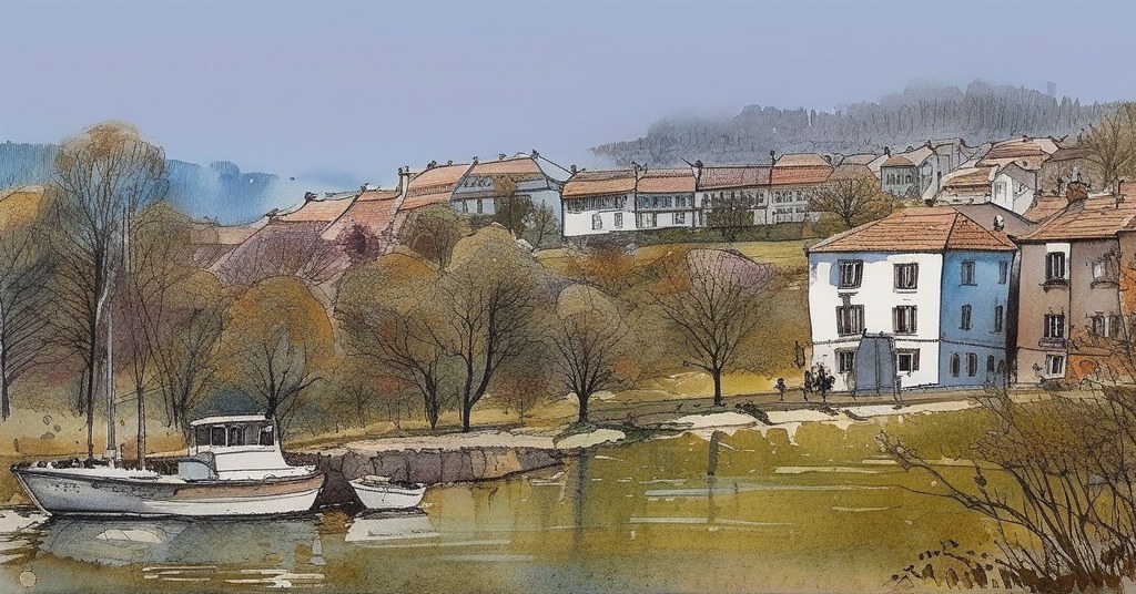 Aguarela de Assomada