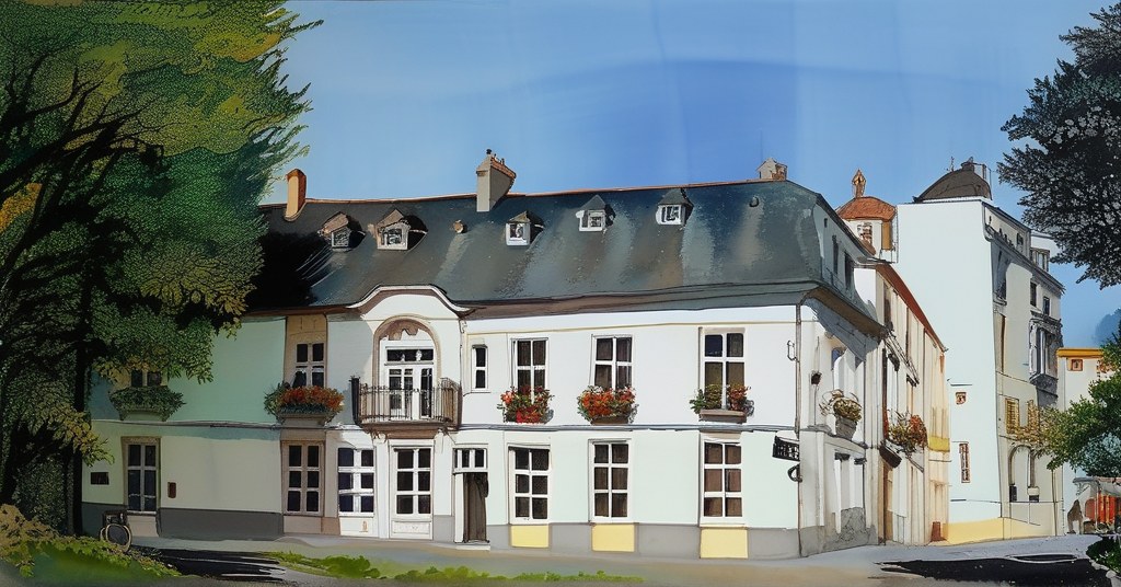 Audruicq — aquarelle — France