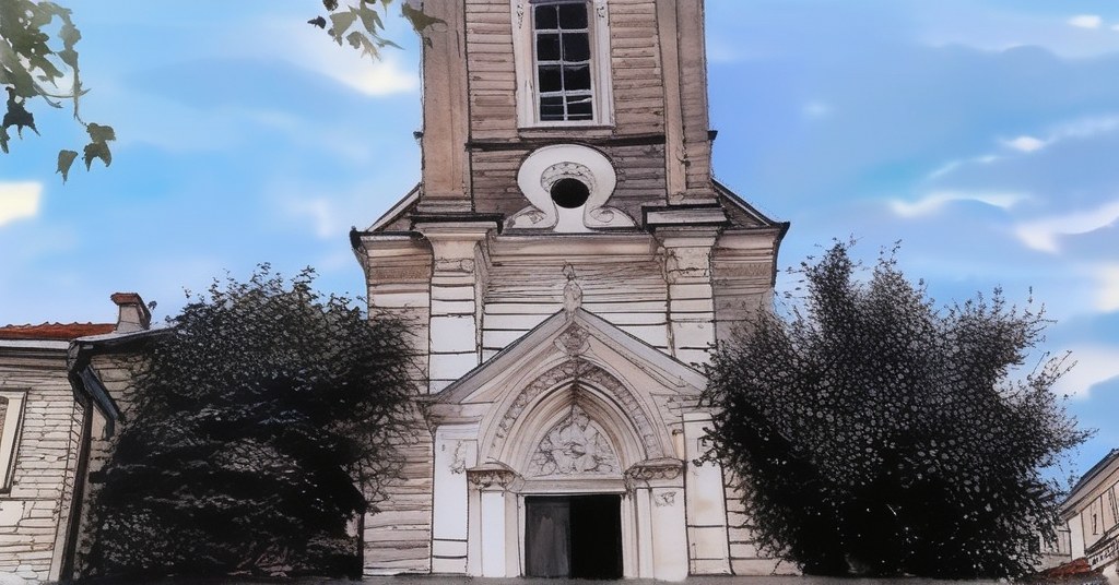 Aulnoy-lez-Valenciennes — aquarelle — France