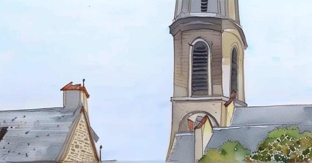 Baden — aquarelle — France