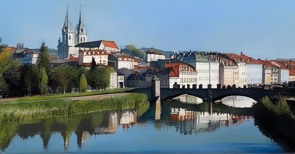 Aquarelle de Bayonne