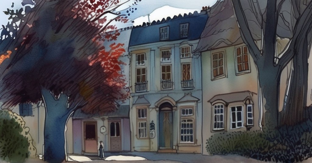Aquarelle de Bihorel