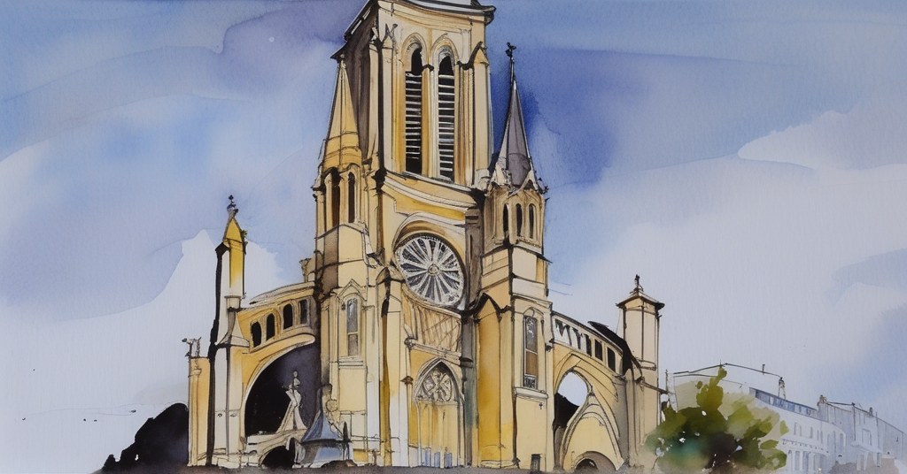 Aquarelle de Bonsecours