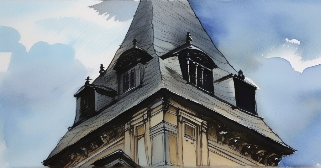 Aquarelle de Breteuil