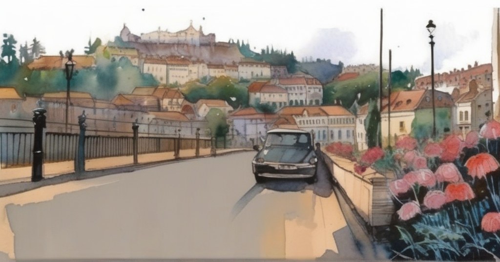 Aquarelle de Cabinda