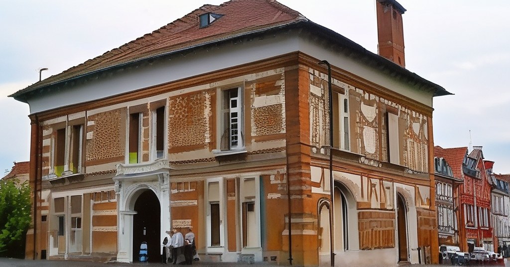Carrières-sous-Poissy — aquarelle — France
