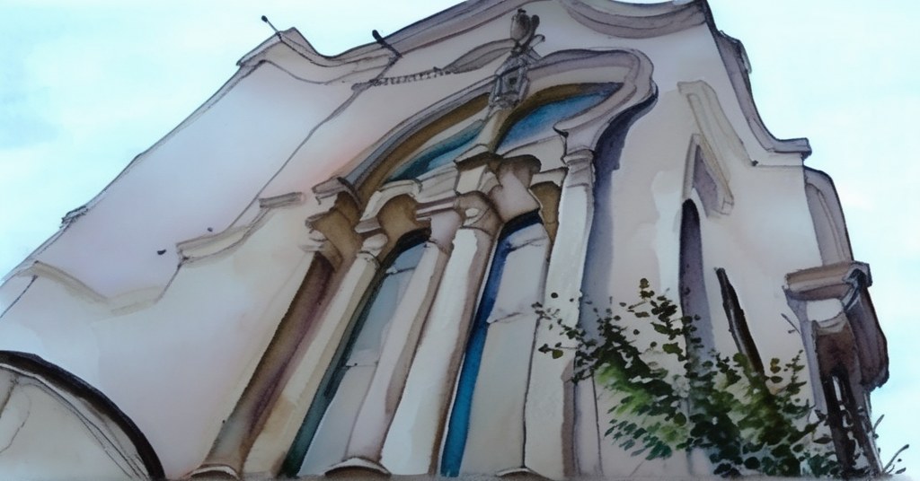 Challans — aquarelle — France