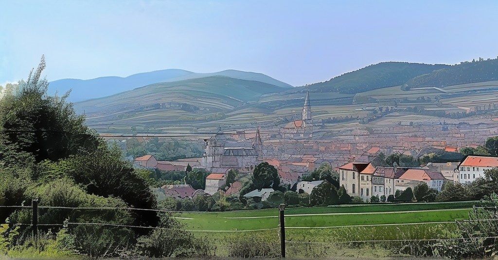 Aquarelle de Chambéry