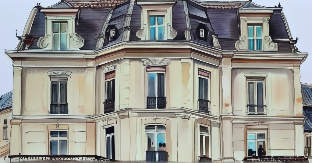 Chaville — aquarelle — France
