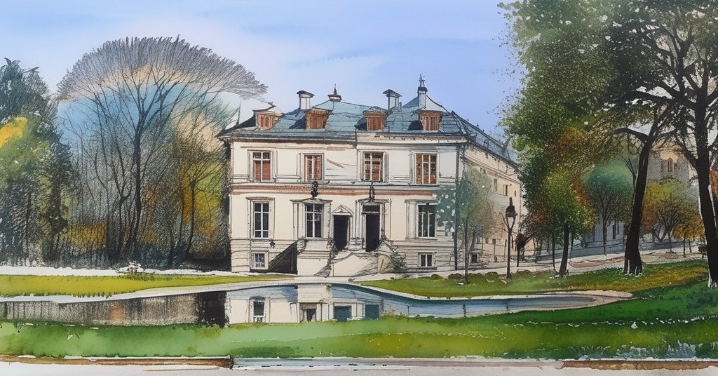 Aquarelle de Choisy-le-Roi