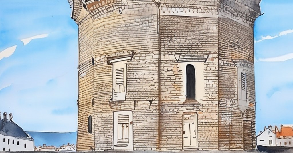 Aquarelle de Colombelles