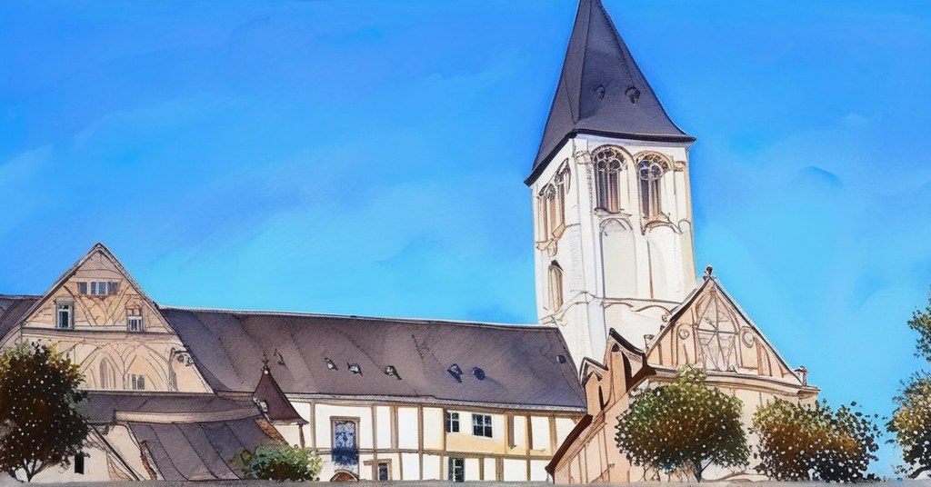 Aquarelle de Condé-sur-Vire