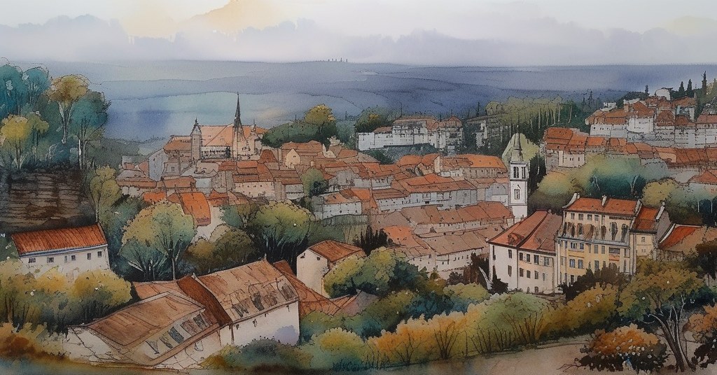 Aquarelle de Curitiba
