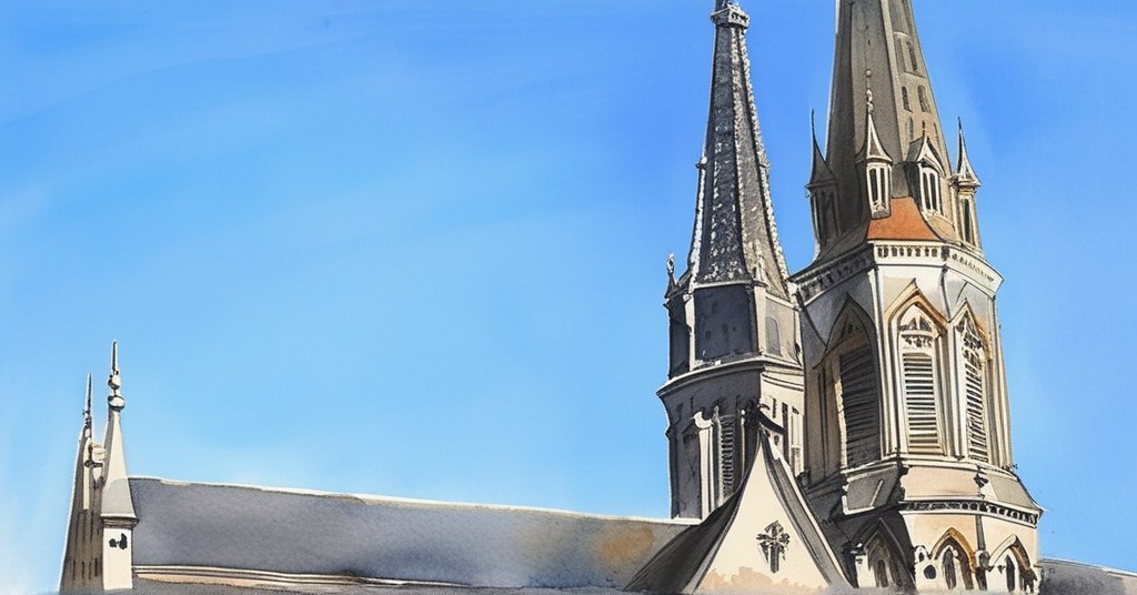 Aquarelle de Douvres-la-Délivrande