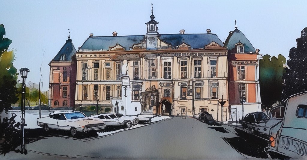 Aquarelle d’Elbeuf