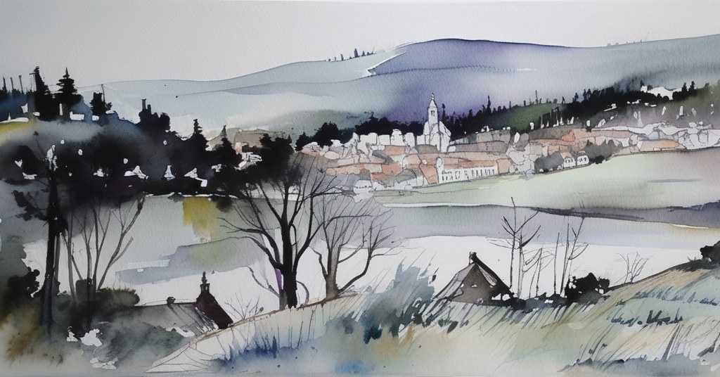 Ericeira — aquarelle — Portugal