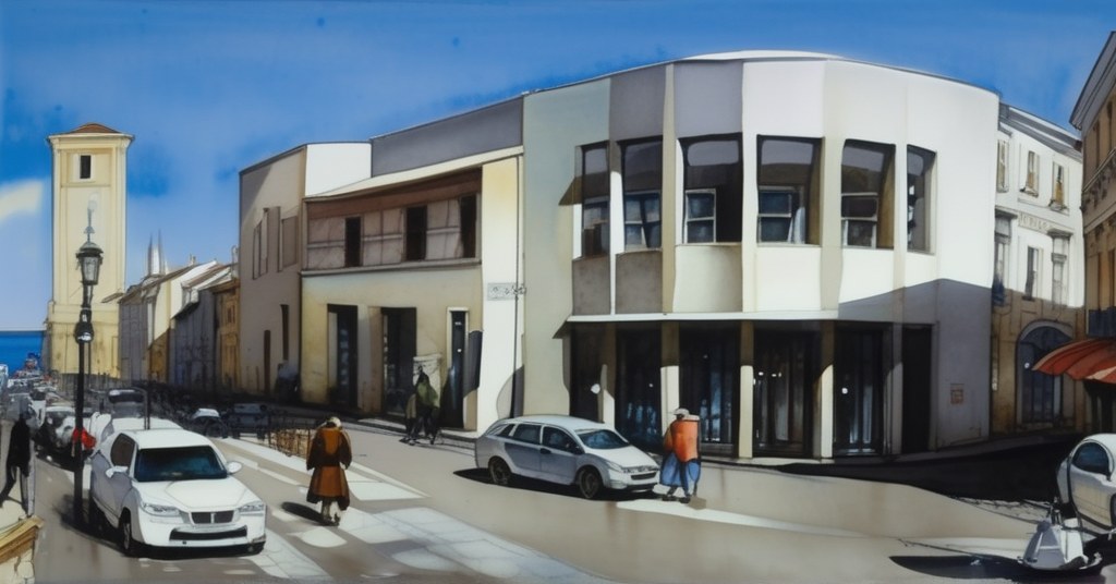Espinho — aquarelle — Portugal