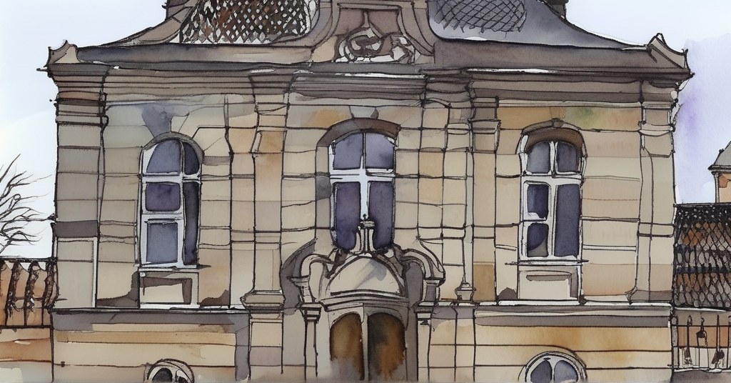 Fontenay-aux-Roses — aquarelle — France