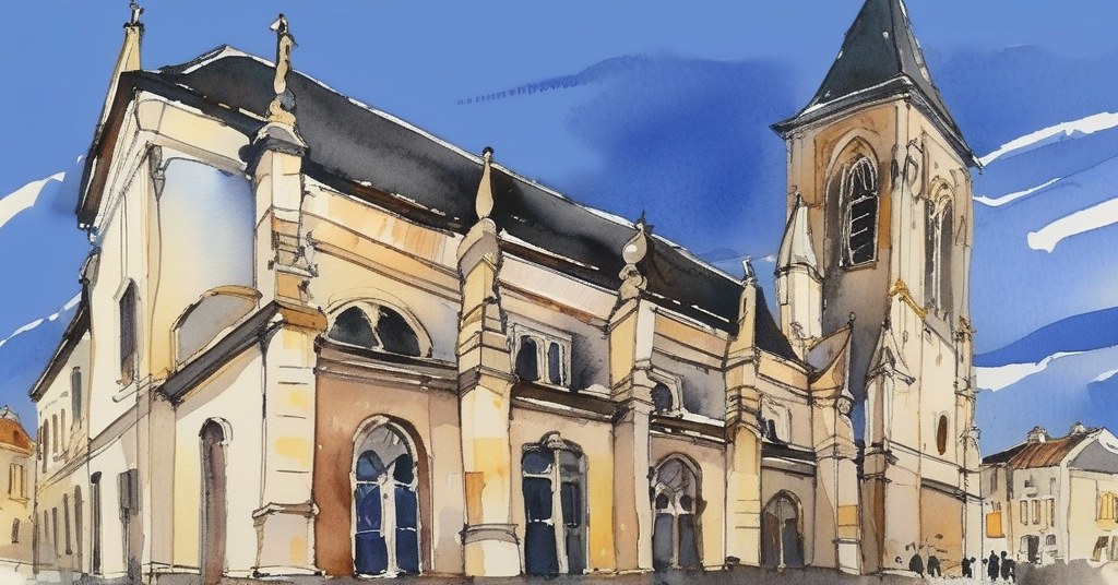 Fontenay-sous-Bois — aquarelle — France