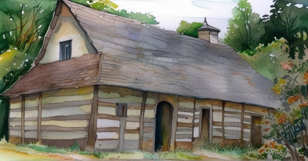 Aquarelle de Gonfreville-l'Orcher