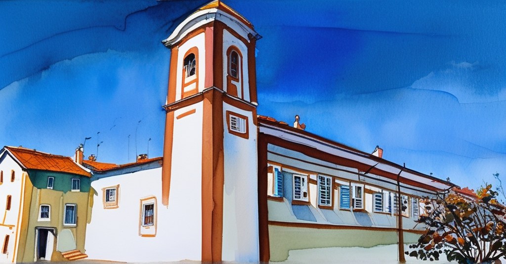 Grândola — aquarelle — Portugal
