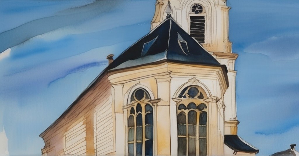 Guyancourt — aquarelle — France