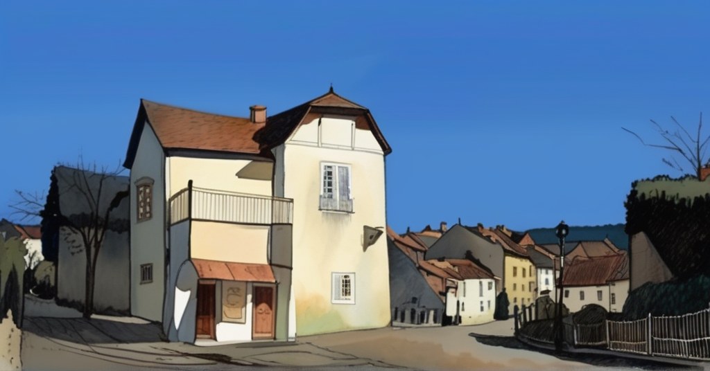 La Boissière — aquarelle — France